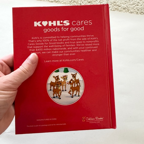 Kohl's RudolphChildren's Book - Picture 2 of 4